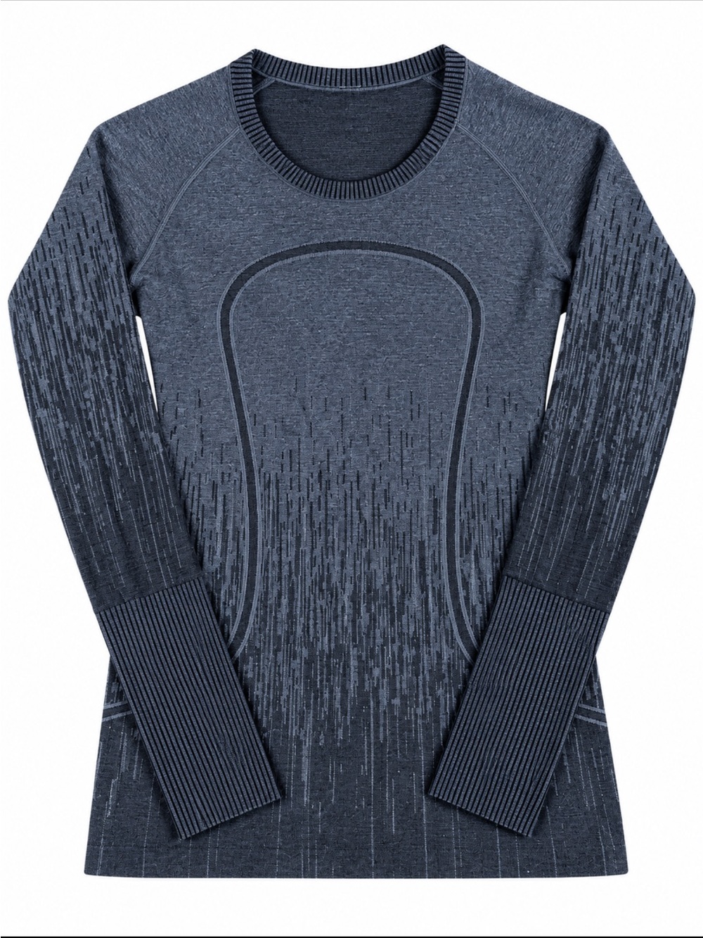 lululemon athletica Long-Sleeve Seamless Top - Dark Charcoal